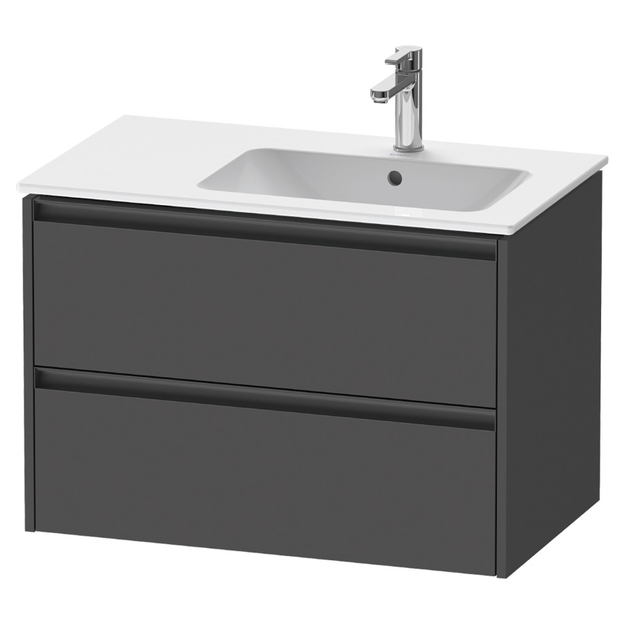 Élément inférieur KETHO.2
81,0 x 54,9 x 48,0 cm
suspendu, élément à 2 tiroirs
pour lavabo à droite
pour lavabo 212 881