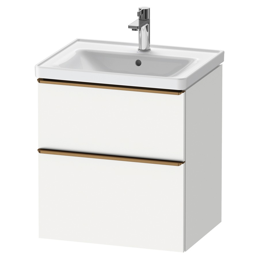 Élément inférieur D-NEO
58,4 x 62,5 x 45,2 cm
suspendu, élément à 2 tiroirs
pour lavabo 213 037