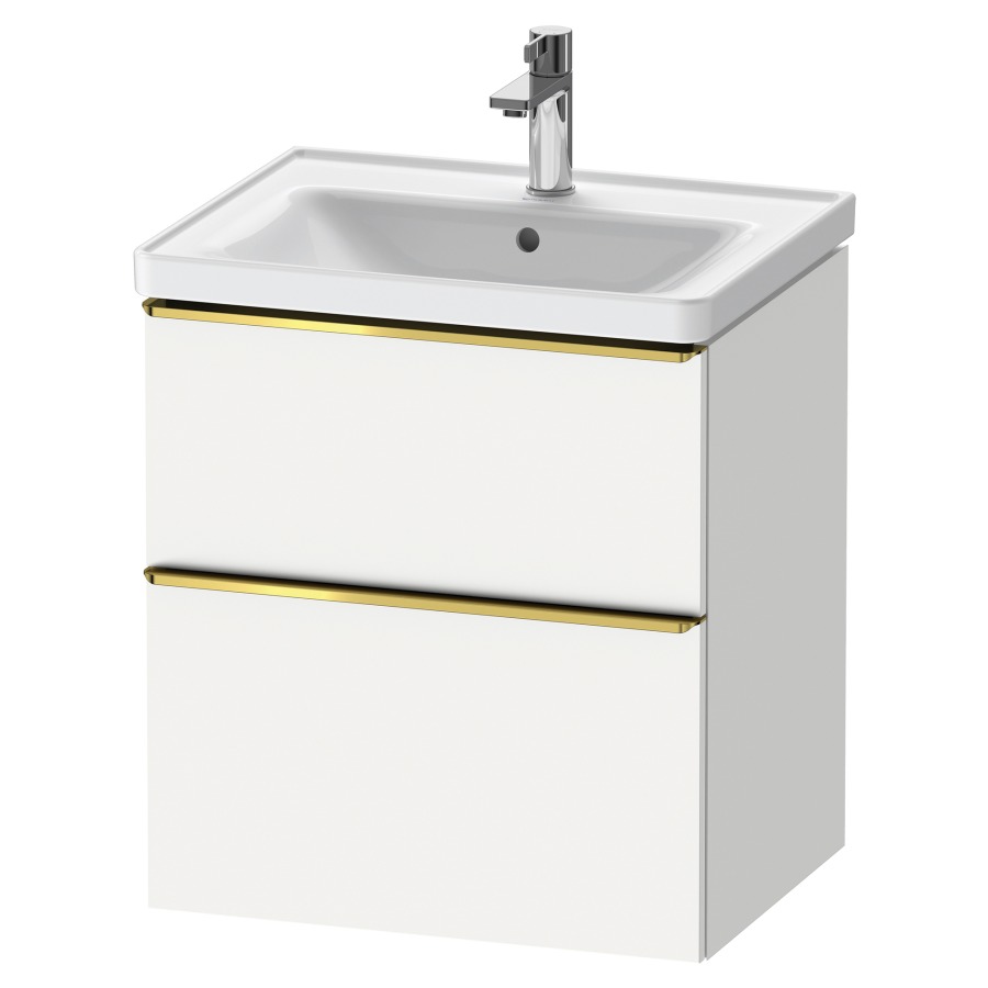 Élément inférieur D-NEO
58,4 x 62,5 x 45,2 cm
suspendu, élément à 2 tiroirs
pour lavabo 213 037