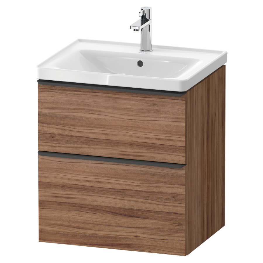 Élément inférieur D-NEO
58,4 x 62,5 x 45,2 cm
suspendu, élément à 2 tiroirs
pour lavabo 213 037