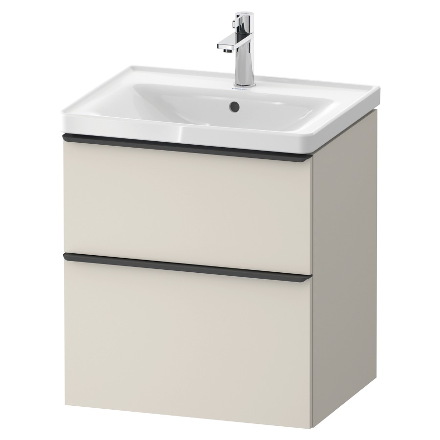 Élément inférieur D-NEO
58,4 x 62,5 x 45,2 cm
suspendu, élément à 2 tiroirs
pour lavabo 213 037