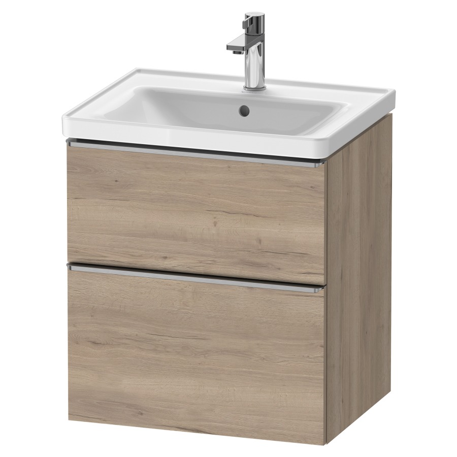 Élément inférieur D-NEO
58,4 x 62,5 x 45,2 cm
suspendu, élément à 2 tiroirs
pour lavabo 213 037
