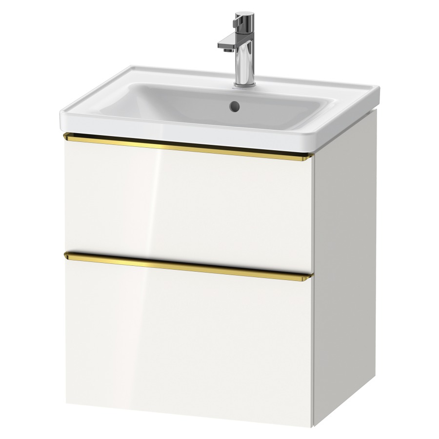 Élément inférieur D-NEO
58,4 x 62,5 x 45,2 cm
suspendu, élément à 2 tiroirs
pour lavabo 213 037