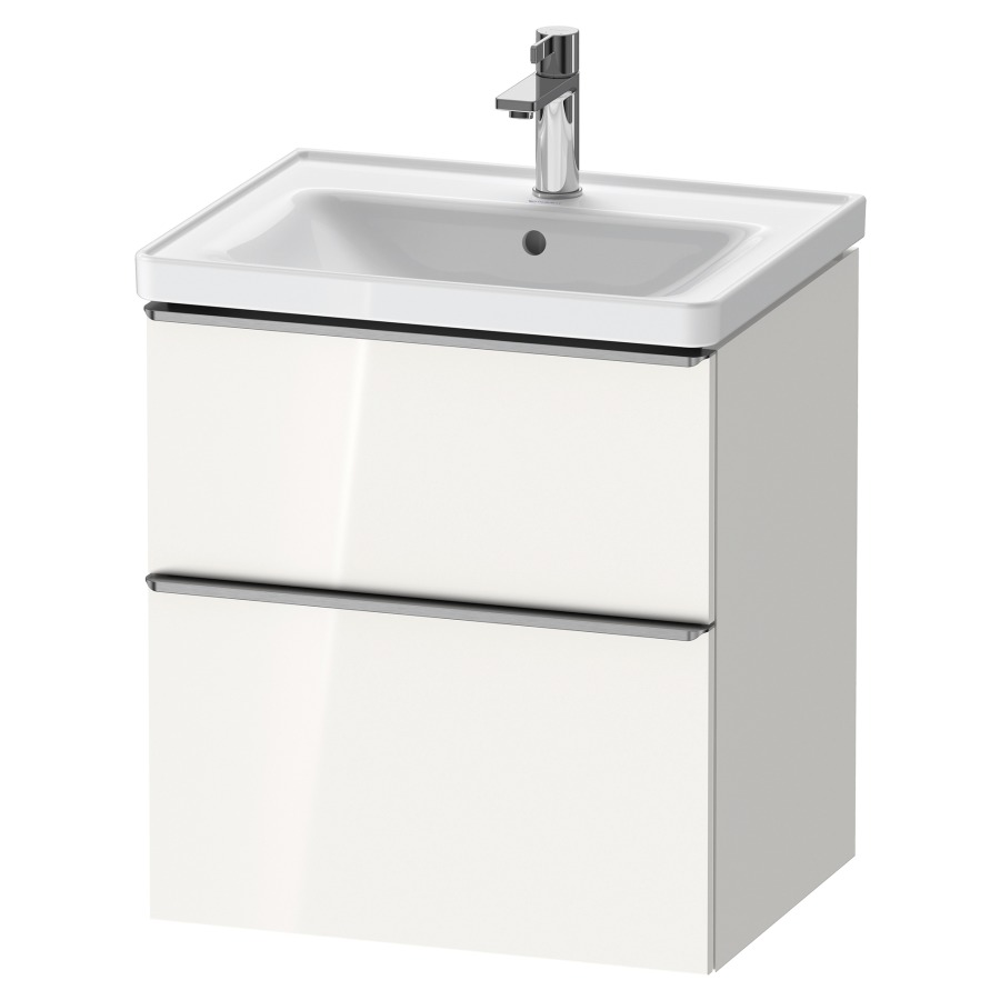 Élément inférieur D-NEO
58,4 x 62,5 x 45,2 cm
suspendu, élément à 2 tiroirs
pour lavabo 213 037