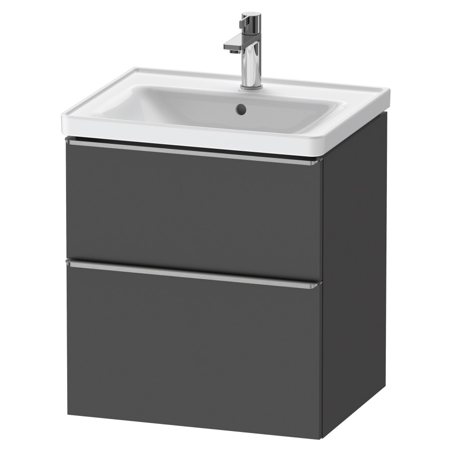 Élément inférieur D-NEO
58,4 x 62,5 x 45,2 cm
suspendu, élément à 2 tiroirs
pour lavabo 213 037