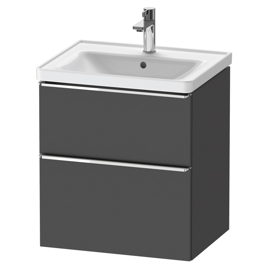 Élément inférieur D-NEO
58,4 x 62,5 x 45,2 cm
suspendu, élément à 2 tiroirs
pour lavabo 213 037