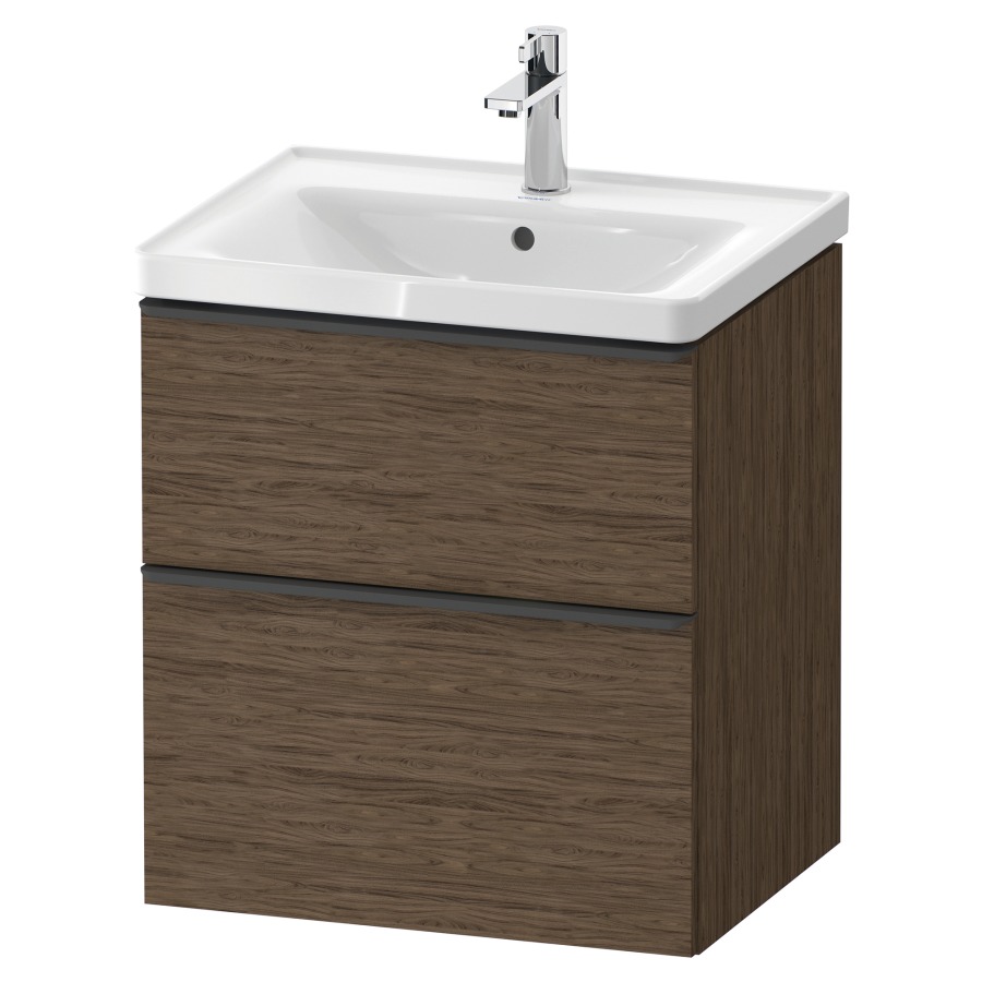 Élément inférieur D-NEO
58,4 x 62,5 x 45,2 cm
suspendu, élément à 2 tiroirs
pour lavabo 213 037