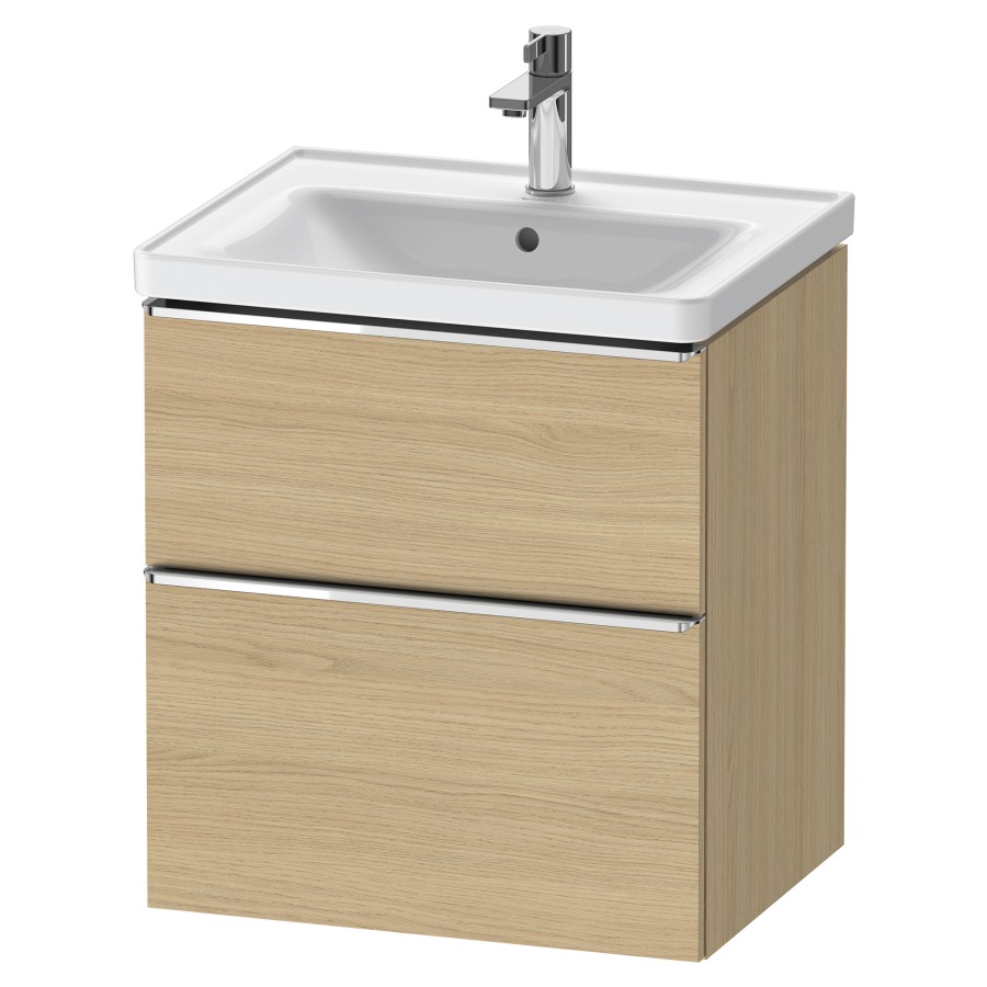Élément inférieur D-NEO
58,4 x 62,5 x 45,2 cm
suspendu, élément à 2 tiroirs
pour lavabo 213 037