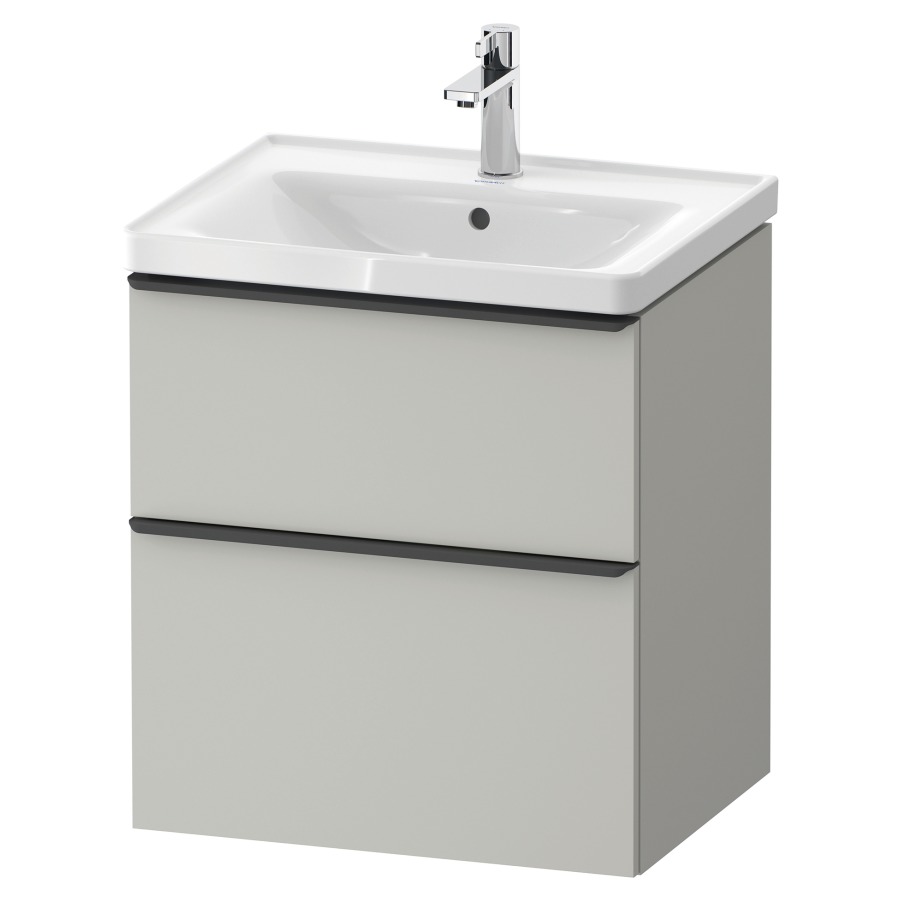 Élément inférieur D-NEO
58,4 x 62,5 x 45,2 cm
suspendu, élément à 2 tiroirs
pour lavabo 213 037