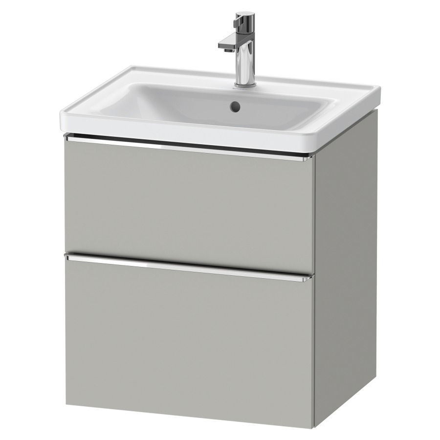 Élément inférieur D-NEO
58,4 x 62,5 x 45,2 cm
suspendu, élément à 2 tiroirs
pour lavabo 213 037