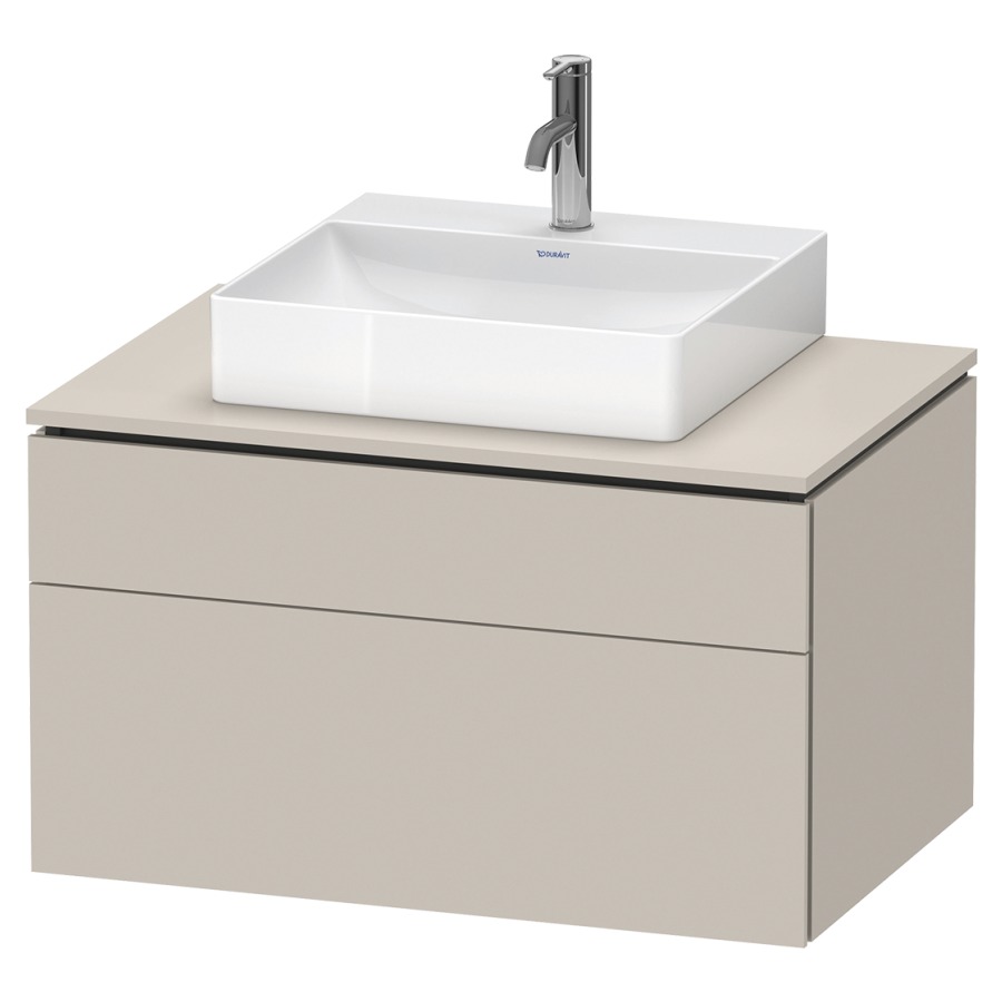 Élément inférieur L-CUBE
82,0 x 48,2 x 55,0 cm
suspendu, élément à 2 tiroirs
découpe de siphon inclus