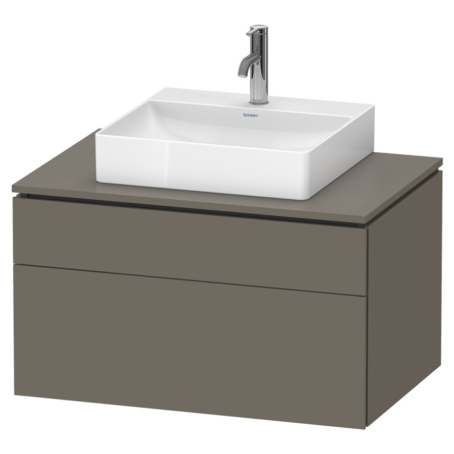 Élément inférieur L-CUBE
82,0 x 48,2 x 55,0 cm
suspendu, élément à 2 tiroirs
découpe de siphon inclus