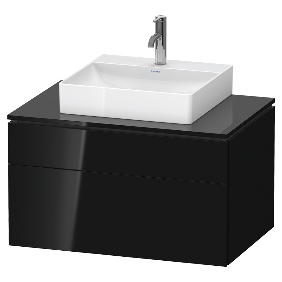 Élément inférieur L-CUBE
82,0 x 48,2 x 55,0 cm
suspendu, élément à 2 tiroirs
découpe de siphon inclus