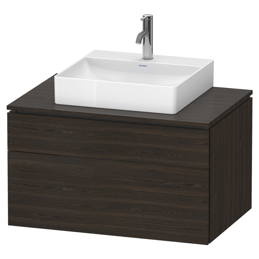 Élément inférieur L-CUBE
82,0 x 48,2 x 55,0 cm
suspendu, élément à 2 tiroirs
découpe de siphon inclus