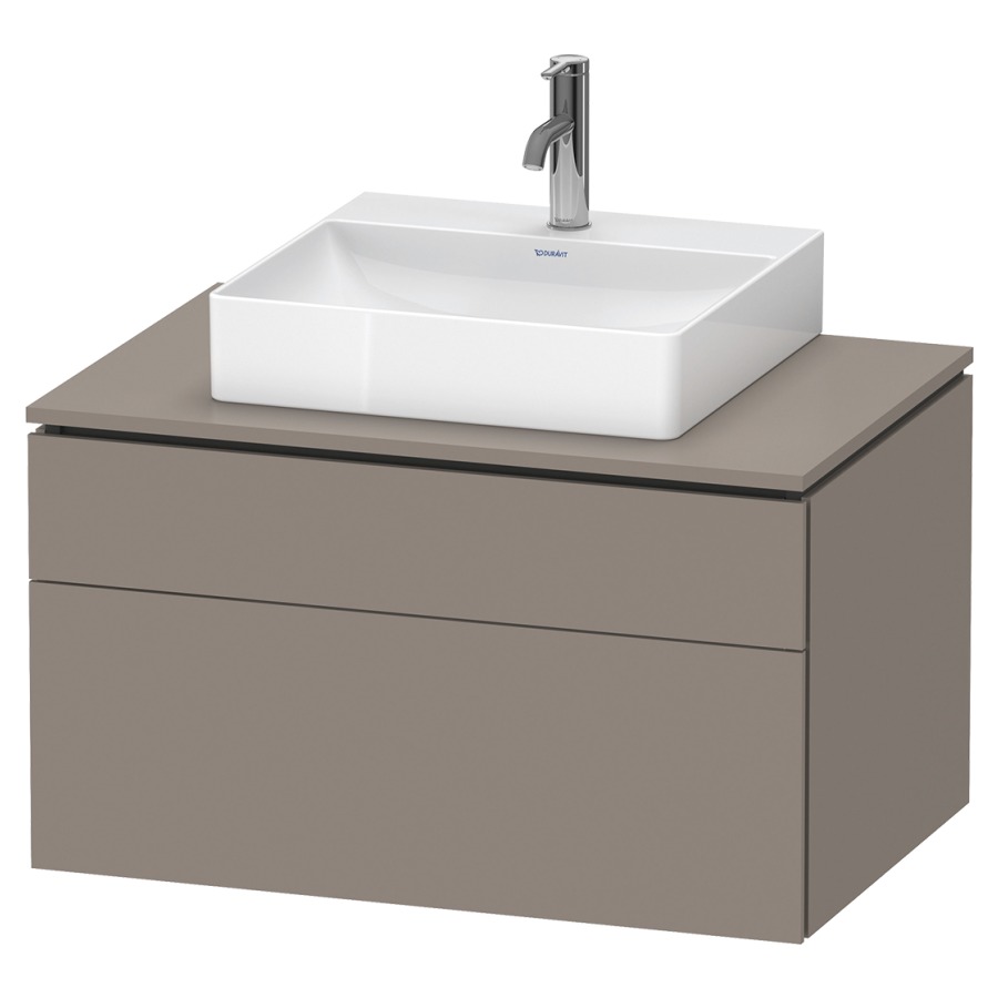 Élément inférieur L-CUBE
82,0 x 48,2 x 55,0 cm
suspendu, élément à 2 tiroirs
découpe de siphon inclus