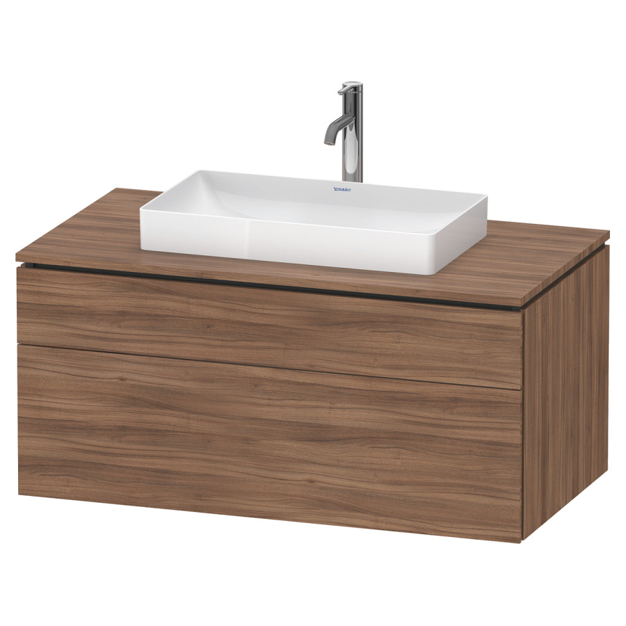 Élément inférieur L-CUBE
102,0 x 48,2 x 55,0 cm
suspendu, élément à 2 tiroirs
découpe de siphon inclus