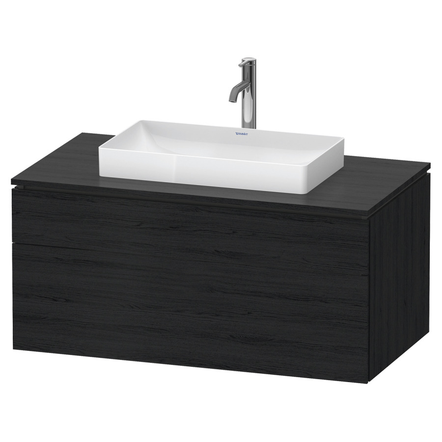 Élément inférieur L-CUBE
102,0 x 48,2 x 55,0 cm
suspendu, élément à 2 tiroirs
découpe de siphon inclus
