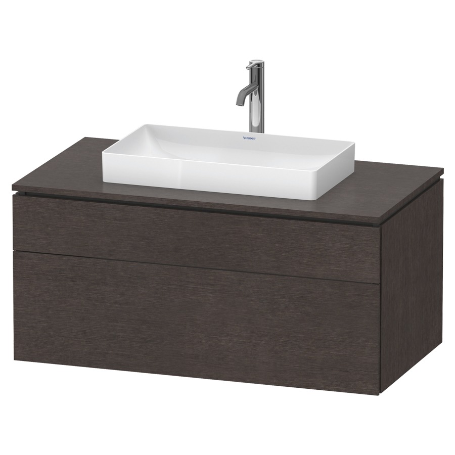 Élément inférieur L-CUBE
102,0 x 48,2 x 55,0 cm
suspendu, élément à 2 tiroirs
découpe de siphon inclus