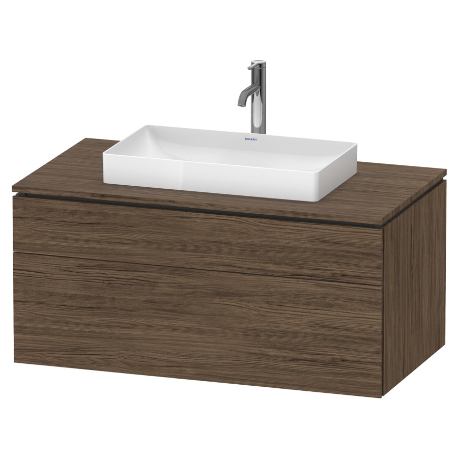 Élément inférieur L-CUBE
102,0 x 48,2 x 55,0 cm
suspendu, élément à 2 tiroirs
découpe de siphon inclus