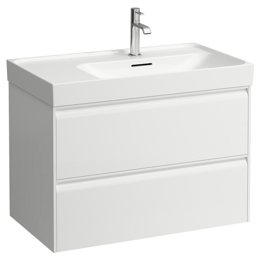 Élément inférieur MEDA
78,4 x 51,5 x 44,8 cm
élément à 2 tiroirs
pour lavabo à droite
pour lavabo 213 147/148