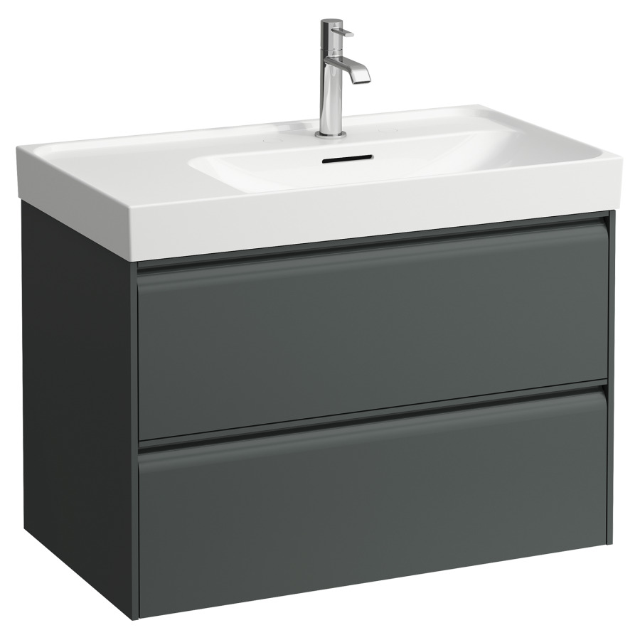 Élément inférieur MEDA
78,4 x 51,5 x 44,8 cm
élément à 2 tiroirs
pour lavabo à droite
pour lavabo 213 147/148