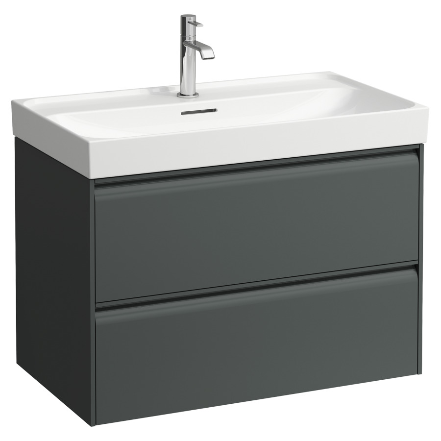 Élément inférieur MEDA
78,4 x 51,5 x 44,8 cm
élément à 2 tiroirs
pour lavabo 213 151/152
