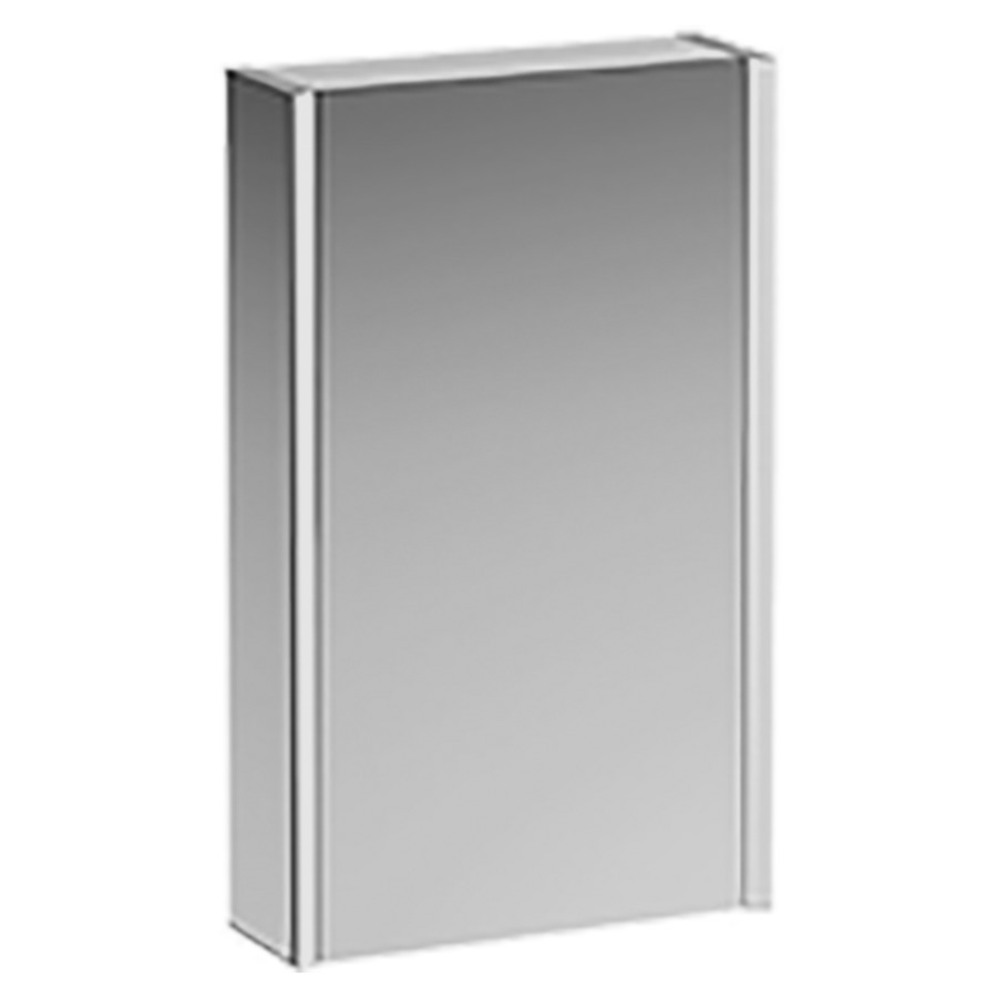 Armoire de toilette
FRAME 25 LED
45,0 x 75,0 x 15,0 cm
1 porte à double miroir
charnières à gauche, 2 prises
éclairage d'ambiance en bas
éclairage LED vertical
4000 Kelvin, 2x 14 W, IP44