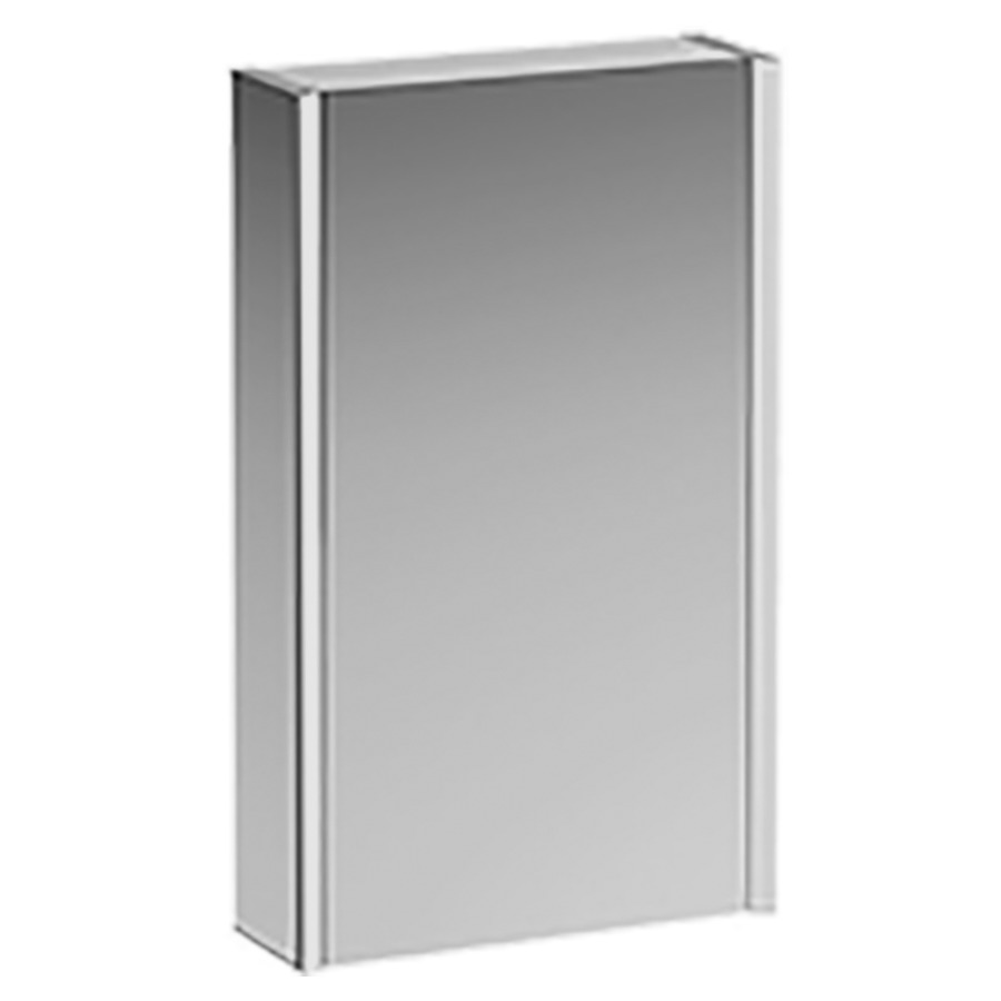 Armoire de toilette
FRAME 25 LED
45,0 x 75,0 x 15,0 cm
1 porte à double miroir
charnières à droite, 2 prises
éclairage d'ambiance en bas
éclairage LED vertical
4000 Kelvin, 2x 14 W, IP44