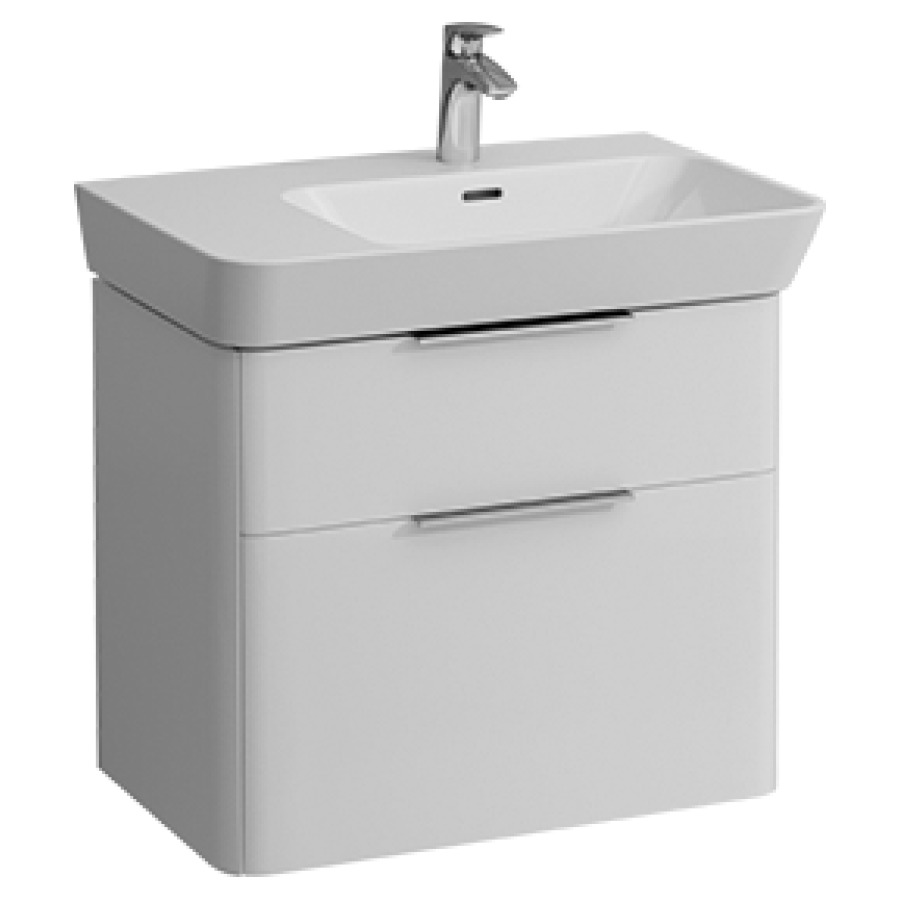 Élément inférieur MODERNA R
65,5 x 56,5 x 39,5 cm
élément à 2 tiroirs
pour lavabo 221 107