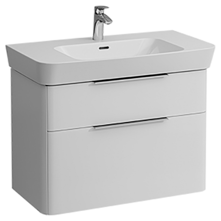 Élément inférieur MODERNA R
79,0 x 56,5 x 39,5 cm
élément à 2 tiroirs
pour lavabo 221 109