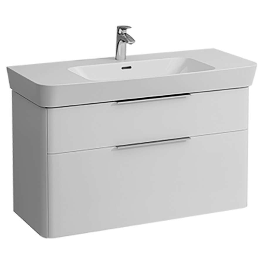 Élément inférieur MODERNA R
99,0 x 56,5 x 39,5 cm
élément à 2 tiroirs
pour lavabo 221 110