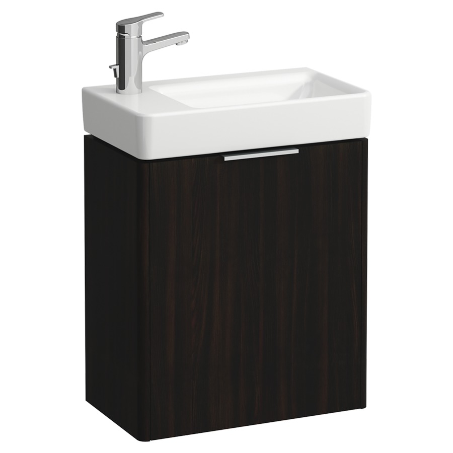 Élément inférieur BASE
46,0 x 53,0 x 26,5 cm
armoire de tablette, 1 porte
charnière à gauche
pour lave-mains 221 009