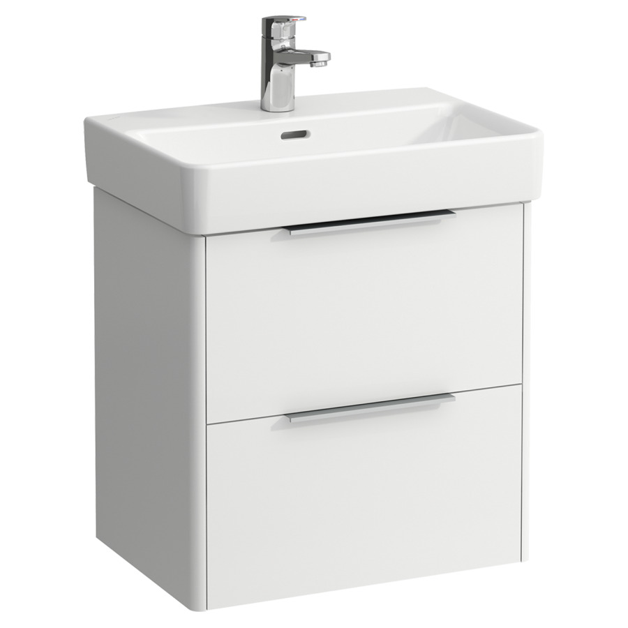 Élément inférieur BASE
52,0 x 53,0 x 36,0 cm
élément à 2 tiroirs
pour lavabo 211 306