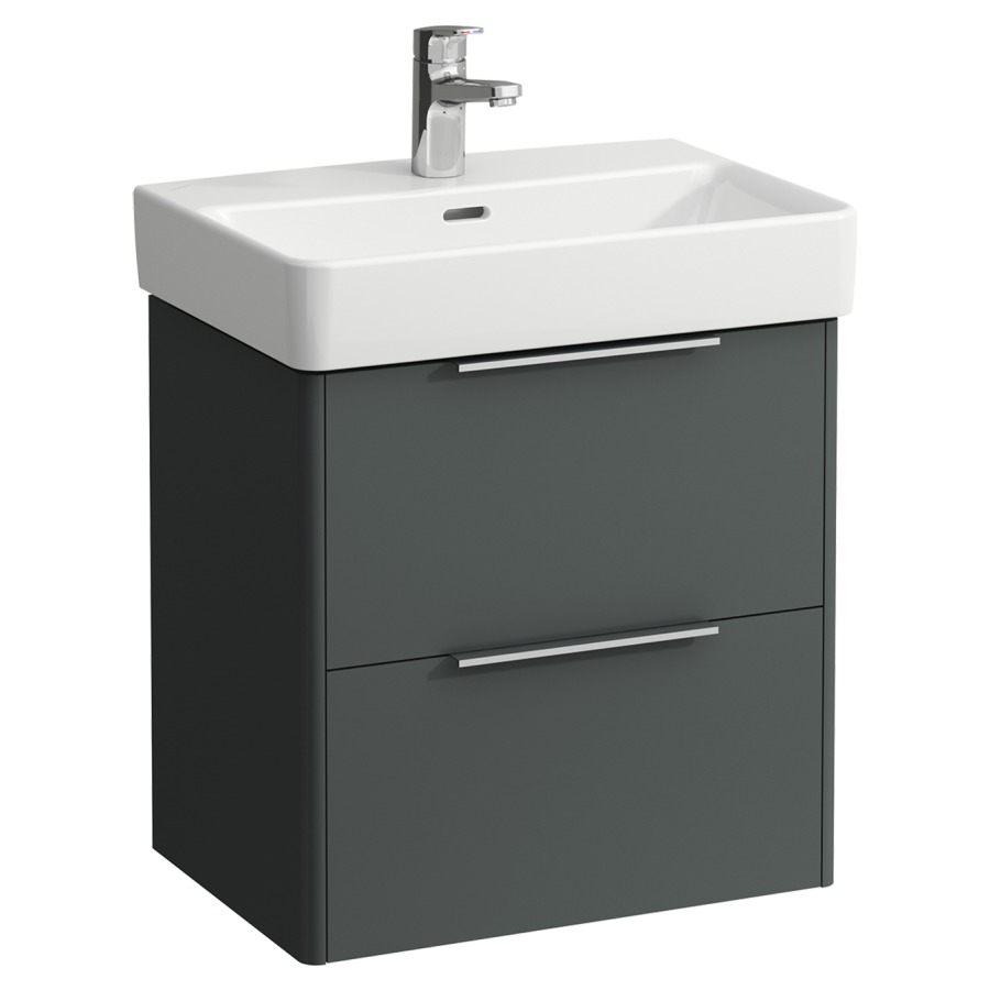 Élément inférieur BASE
52,0 x 53,0 x 36,0 cm
élément à 2 tiroirs
pour lavabo 211 306