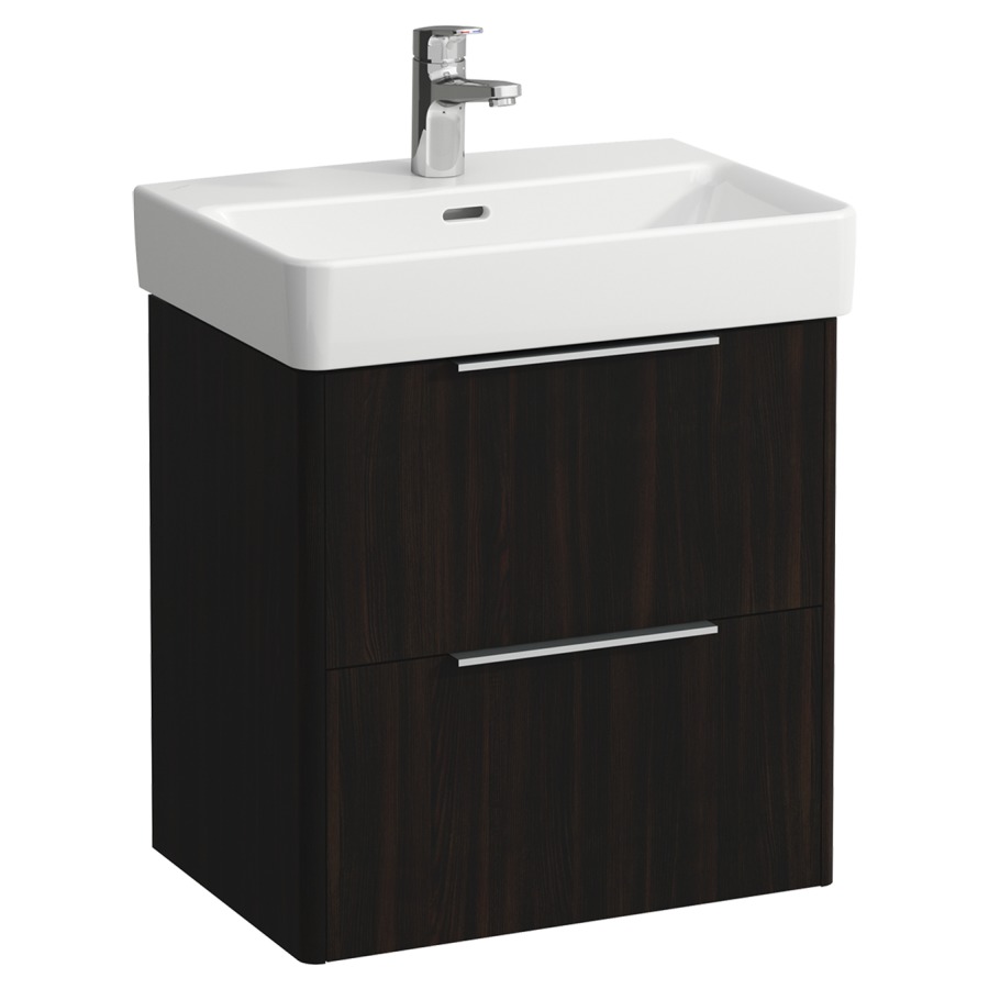 Élément inférieur BASE
52,0 x 53,0 x 36,0 cm
élément à 2 tiroirs
pour lavabo 211 306