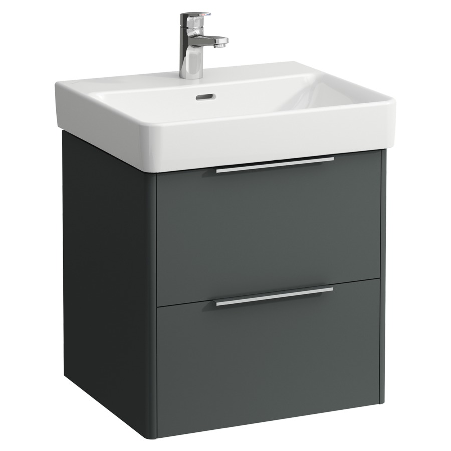 Élément inférieur BASE
52,0 x 53,0 x 44,0 cm
élément à 2 tiroirs
pour lavabo 212 067