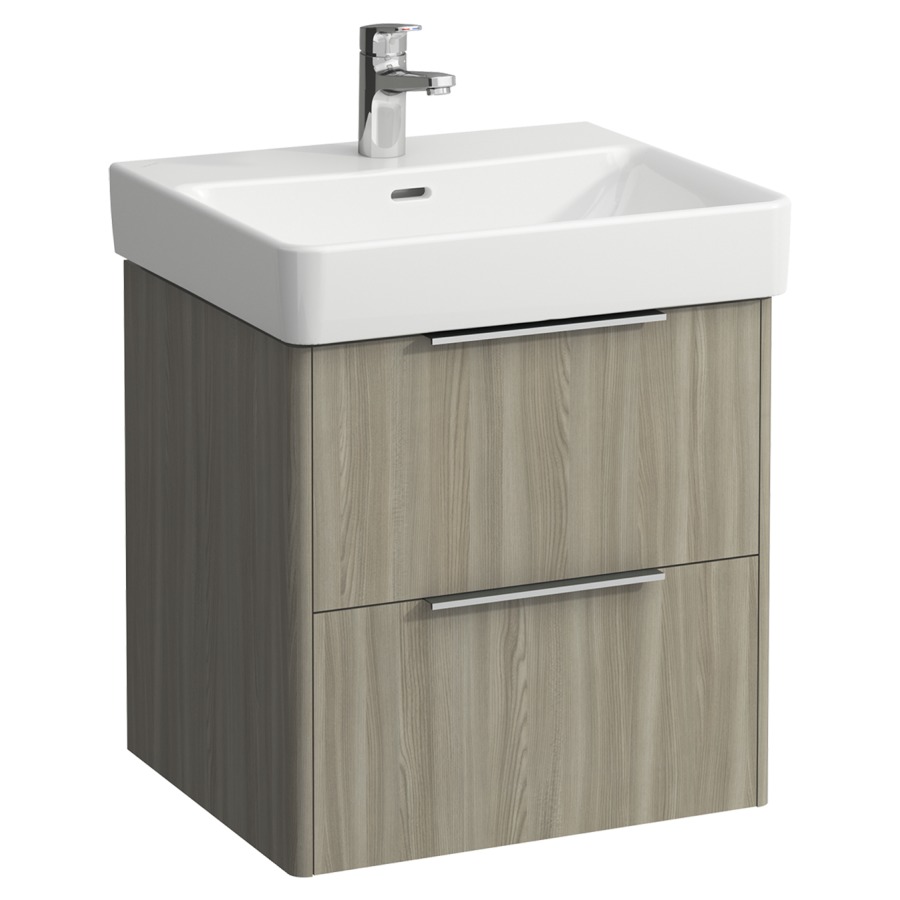 Élément inférieur BASE
52,0 x 53,0 x 44,0 cm
élément à 2 tiroirs
pour lavabo 212 067