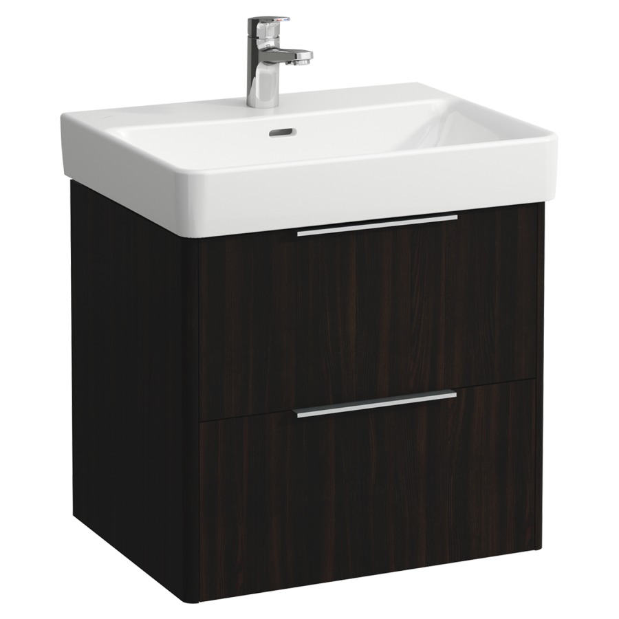 Élément inférieur BASE
57,0 x 53,0 x 44,0 cm
élément à 2 tiroirs
pour lavabo 212 068