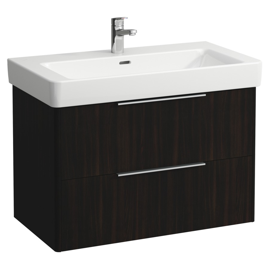 Élément inférieur BASE
81,0 x 53,0 x 44,0 cm
élément à 2 tiroirs
pour lavabo 212 075