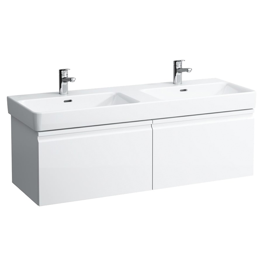Élément inférieur LAUFEN PRO S
126,0 x 39,0 x 45,0 cm
élément à 2 tiroirs
2 tiroirs intérieurs
pour lavabo double 214 073