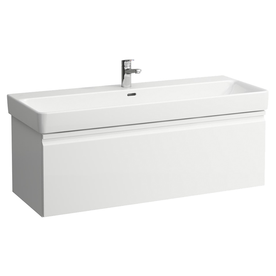 Élément inférieur LAUFEN PRO S
116,0 x 39,5 x 45,0 cm
élément à 1 tiroir
pour lavabo 214 076
