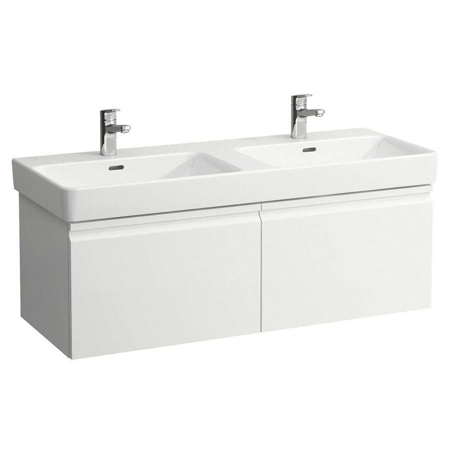 Élément inférieur LAUFEN PRO S
116,0 x 39,5 x 45,0 cm
élément à 2 tiroirs
pour lavabo 214 077