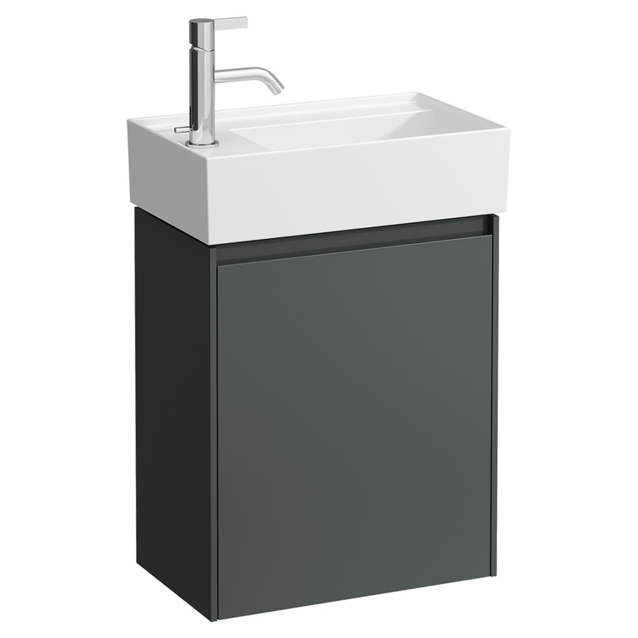 Élément inférieur LANI FOR
KARTELL
43,5 x 51,5 x 27 cm
armoire de tablette, 1 porte
charnière à gauche
pour lave-mains 221 055/056