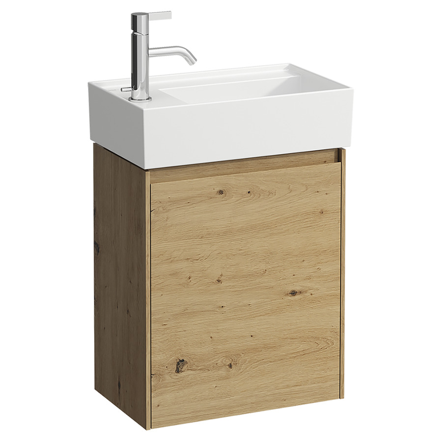 Élément inférieur LANI FOR
KARTELL
43,5 x 51,5 x 27 cm
armoire de tablette, 1 porte
charnière à gauche
pour lave-mains 221 055/056
