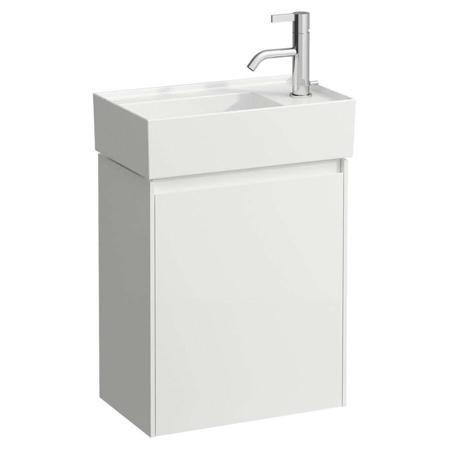 Élément inférieur LANI FOR
KARTELL
43,5 x 51,5 x 27 cm
armoire de tablette, 1 porte
charnière à droite
pour lave-mains 221 055/056