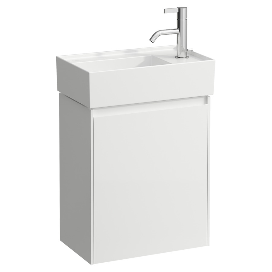 Élément inférieur LANI FOR
KARTELL
43,5 x 51,5 x 27 cm
armoire de tablette, 1 porte
charnière à droite
pour lave-mains 221 055/056