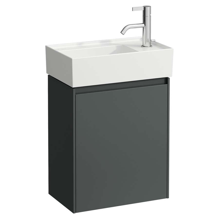 Élément inférieur LANI FOR
KARTELL
43,5 x 51,5 x 27 cm
armoire de tablette, 1 porte
charnière à droite
pour lave-mains 221 055/056