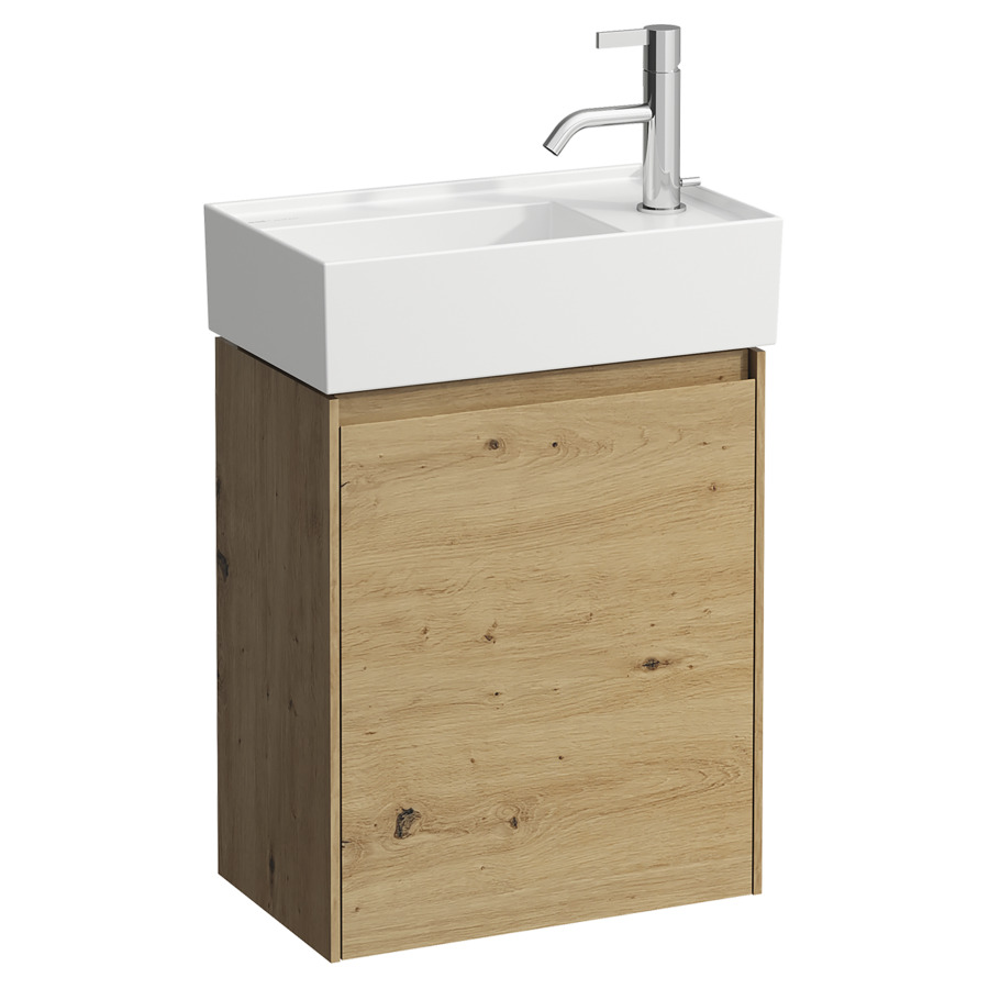Élément inférieur LANI FOR
KARTELL
43,5 x 51,5 x 27 cm
armoire de tablette, 1 porte
charnière à droite
pour lave-mains 221 055/056
