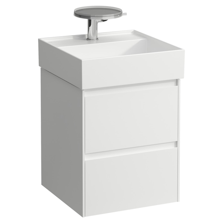 Élément inférieur LANI FOR
KARTELL
43,5 x 51,5 x 45 cm
élément à 2 tiroirs
pour lavabo 221 018