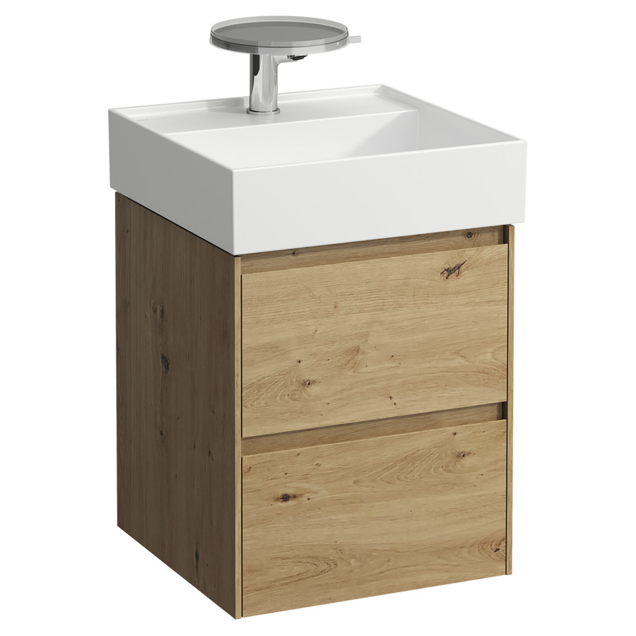Élément inférieur LANI FOR
KARTELL
43,5 x 51,5 x 45 cm
élément à 2 tiroirs
pour lavabo 221 018